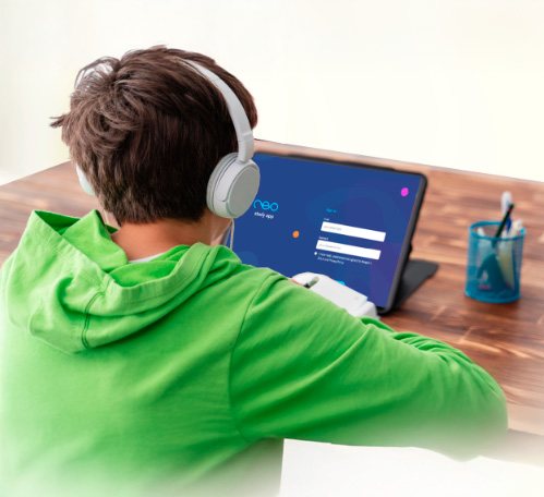 Pantalla de la Neo Study App